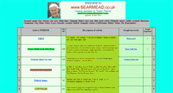 Desktop Screenshot of bearmead.co.uk